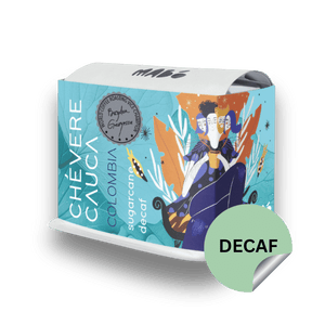 Punga de 250 g MABÓ Chevere Cauca, cafea decaf de specialitate din Columbia, decofeinizată cu trestie de zahăr