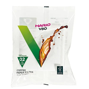 HARIO V60 Paper Filters size 02 - pack of 100 PCS
